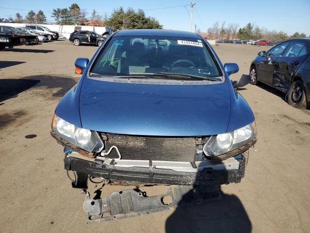 1HGFA15507L120067 - 2007 HONDA CIVIC LX BLUE photo 5