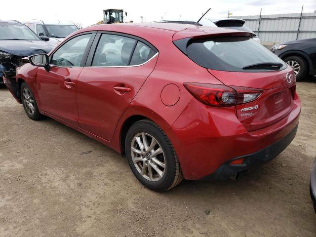 JM1BM1L77F1222422 - 2015 MAZDA 3 TOURING RED photo 2