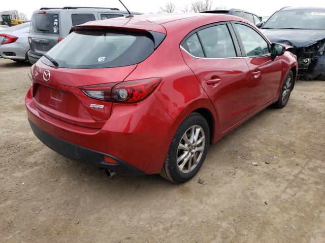 JM1BM1L77F1222422 - 2015 MAZDA 3 TOURING RED photo 3