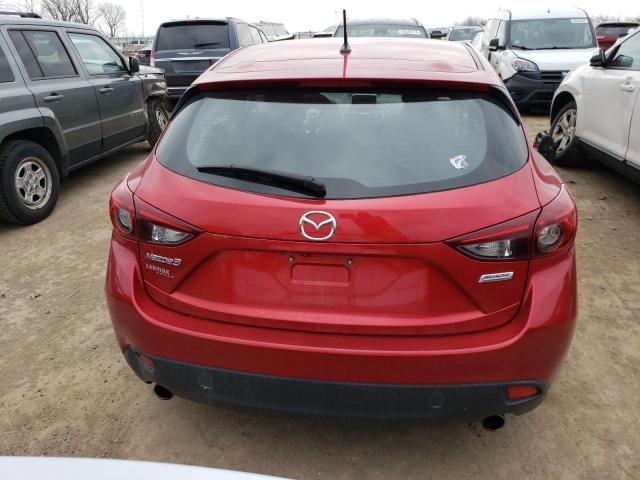 JM1BM1L77F1222422 - 2015 MAZDA 3 TOURING RED photo 6