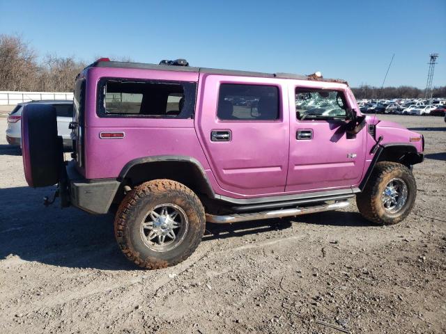 5GRGN23U44H119377 - 2004 HUMMER H2 PINK photo 3