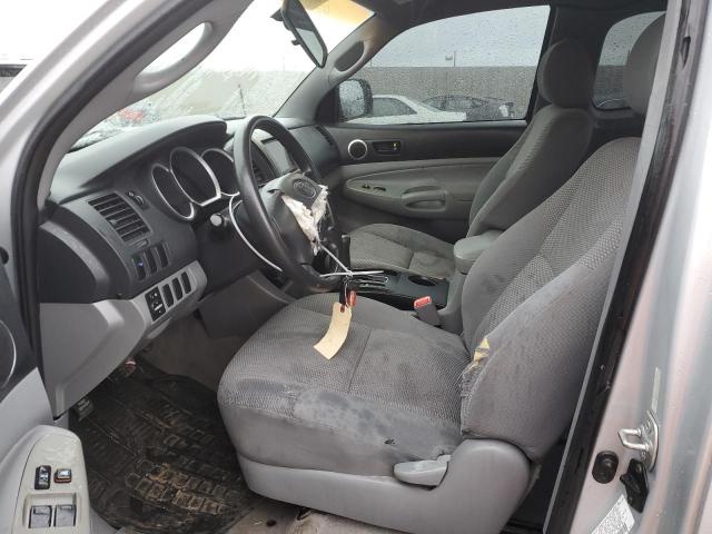 5TETX22N86Z286637 - 2006 TOYOTA TACOMA ACCESS CAB ვერცხლისფერი ფოტო 7