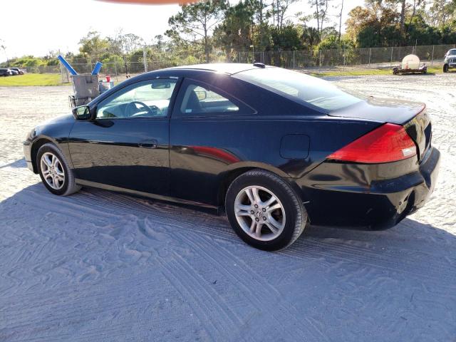 1HGCM72606A015405 - 2006 HONDA ACCORD EX BLACK photo 2