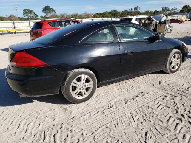 1HGCM72606A015405 - 2006 HONDA ACCORD EX BLACK photo 3