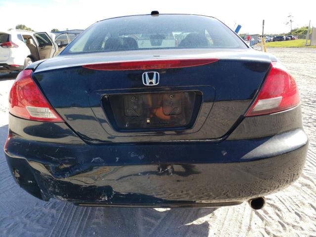 1HGCM72606A015405 - 2006 HONDA ACCORD EX BLACK photo 6