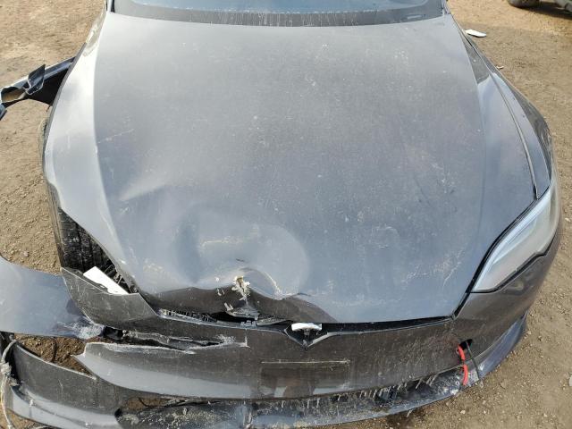 5YJSA1E50PF527306 - 2023 TESLA MODEL S BLUE photo 11