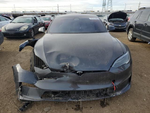 5YJSA1E50PF527306 - 2023 TESLA MODEL S BLUE photo 5