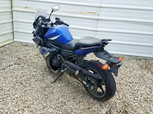 JYARJ18E8DA010703 - 2013 YAMAHA FZ6 R  photo 3