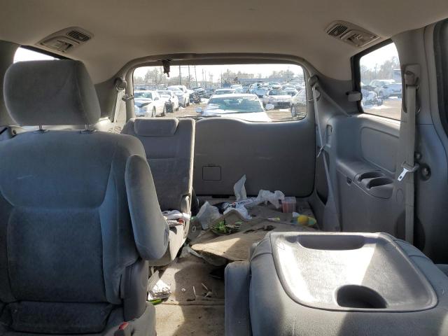 5TDZA23C35S374029 - 2005 TOYOTA SIENNA CE SILVER photo 10