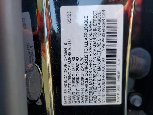 19UUB5F44PA005193 - 2023 ACURA TLX TECHNOLOGY 黑色 照片 13