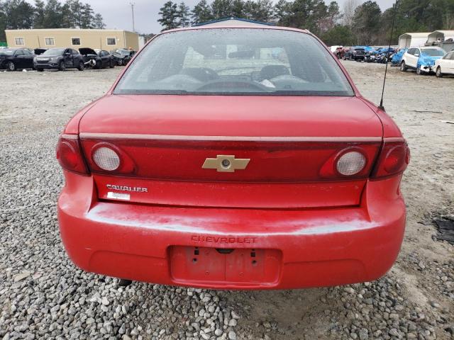 1G1JC52F747277843 - 2004 CHEVROLET CAVALIER RED photo 6