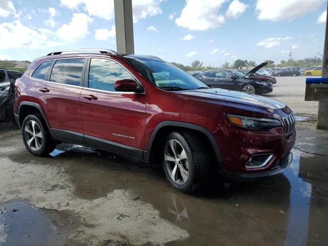 1C4PJLDB7LD595418 - 2020 JEEP CHEROKEE LIMITED BURGUNDY photo 4