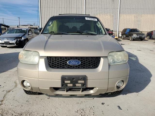 1FMCU93197KA60105 - 2007 FORD ESCAPE XLT GOLD photo 5