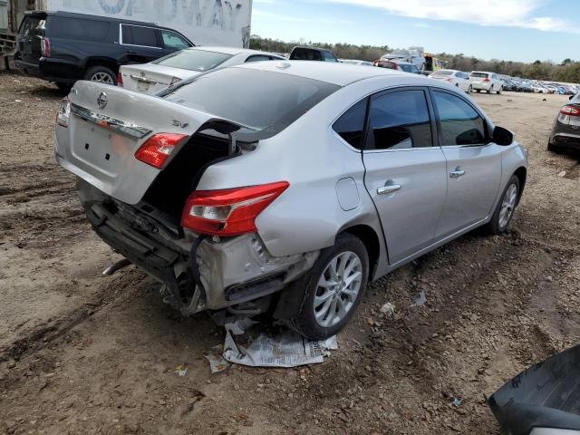 3N1AB7APXKY451516 - 2019 NISSAN SENTRA S SILVER photo 3