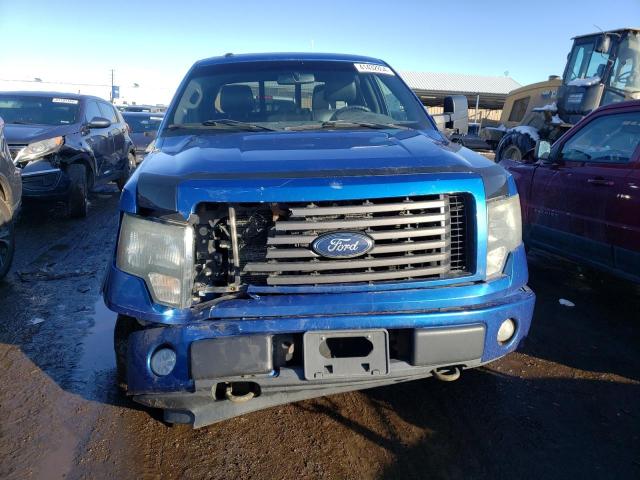 1FTFW1EF0BFB79491 - 2011 FORD F150 SUPERCREW BLUE photo 5