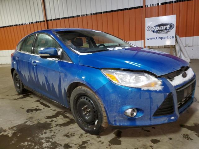 1FAHP3M21CL199080 - 2012 FORD FOCUS SEL BLUE photo 4