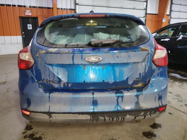 1FAHP3M21CL199080 - 2012 FORD FOCUS SEL BLUE photo 6