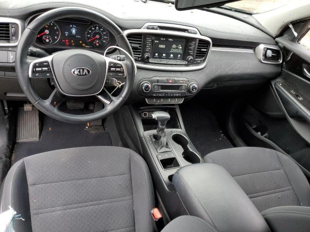 5XYPGDA38KG591492 - 2019 KIA SORENTO L BLACK photo 8