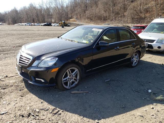 WDDHF9AB9BA508864 - 2011 MERCEDES-BENZ E 550 4MATIC BLACK photo 1