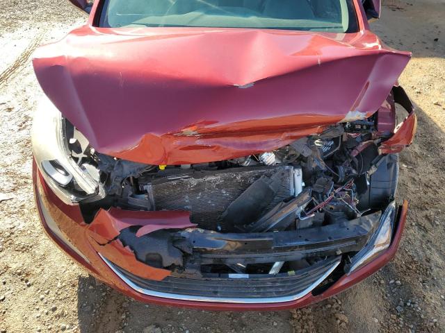 5NPDH4AE7GH702972 - 2016 HYUNDAI ELANTRA SE RED photo 11