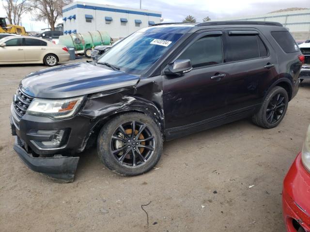 2017 FORD EXPLORER XLT, 