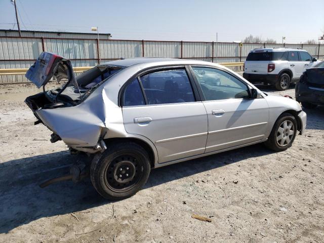 2HGES26802H534611 - 2002 HONDA CIVIC EX SILVER photo 3