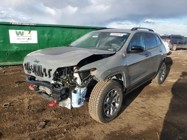 1C4PJMBX2ND530130 - 2022 JEEP CHEROKEE TRAILHAWK GRAY photo 1