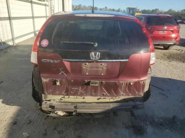 5J6RM3H52DL040317 - 2013 HONDA CR-V EX BURGUNDY photo 6