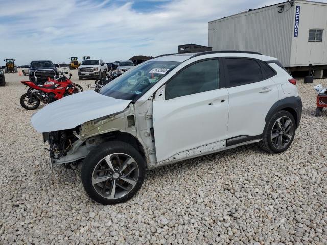 KM8K33A5XKU223049 - 2019 HYUNDAI KONA LIMITED WHITE photo 1