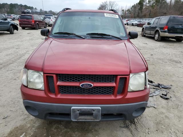 1FMZU67K85UA70685 - 2005 FORD EXPLORER S BURGUNDY photo 5