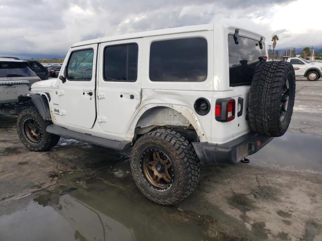 1C4HJXEN9KW501028 - 2019 JEEP WRANGLER U SAHARA WHITE photo 2