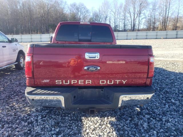 1FT7W2BT2FEC75770 - 2015 FORD F250 SUPER DUTY BURGUNDY photo 6