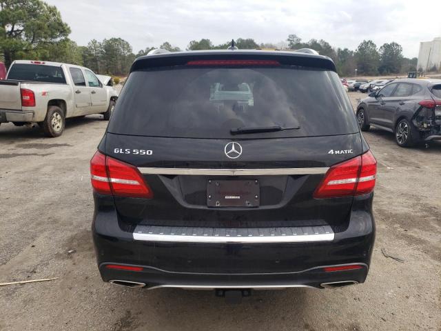 4JGDF7DEXHA741191 - 2017 MERCEDES-BENZ GLS 550 4MATIC BLACK photo 6