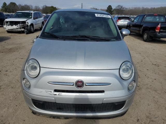 3C3CFFAR0ET232382 - 2014 FIAT 500 POP SILVER photo 5