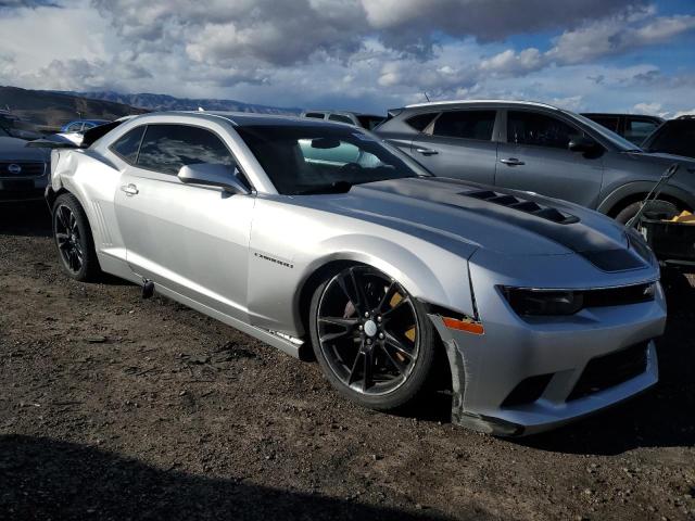 2G1FJ1EJ1E9291452 - 2014 CHEVROLET CAMARO SS SILVER photo 4