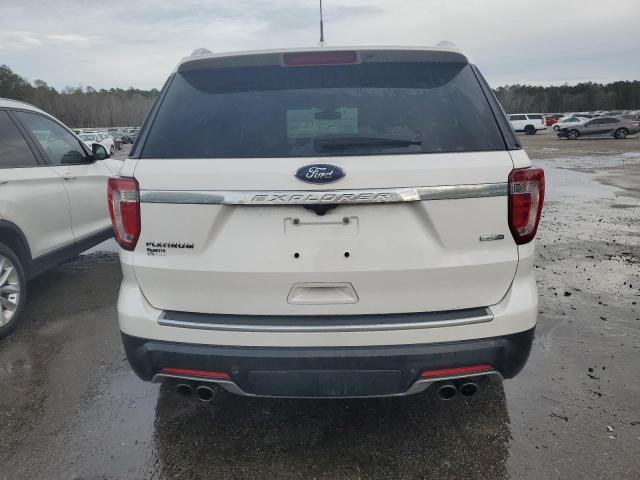 1FM5K8HT1KGA03430 - 2019 FORD EXPLORER PLATINUM WHITE photo 6