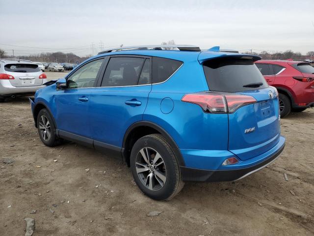 JTMRFREV0JD257961 - 2018 TOYOTA RAV4 ADVENTURE BLUE photo 2