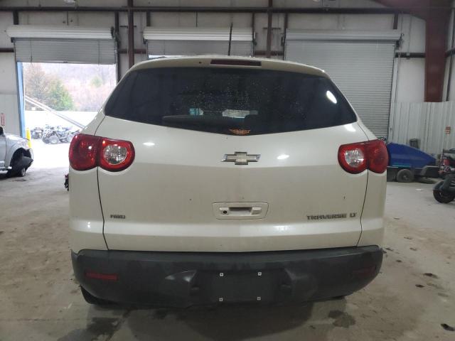 1GNKVGED7CJ171753 - 2012 CHEVROLET TRAVERSE LT WHITE photo 6