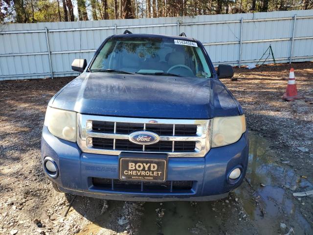 1FMCU03108KD83522 - 2008 FORD ESCAPE XLT BLUE photo 5