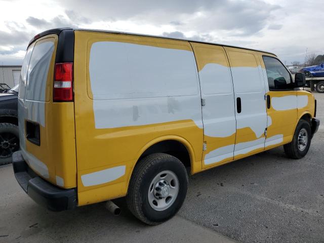 1GCWGAFF1H1352730 - 2017 CHEVROLET EXPRESS G2 YELLOW photo 3