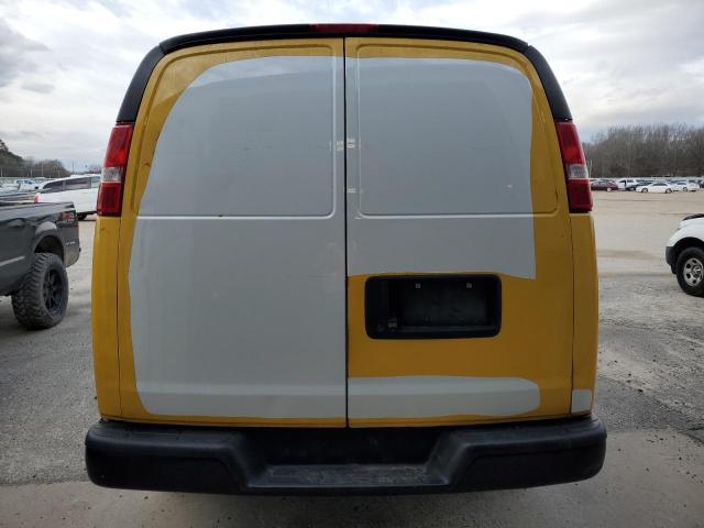 1GCWGAFF1H1352730 - 2017 CHEVROLET EXPRESS G2 YELLOW photo 6