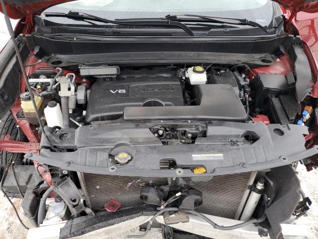 5N1DR2MN2KC601383 - 2019 NISSAN PATHFINDER S 红色 照片 12
