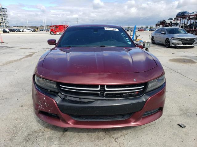 2C3CDXBG0HH623912 - 2017 DODGE CHARGER SE MAROON photo 5