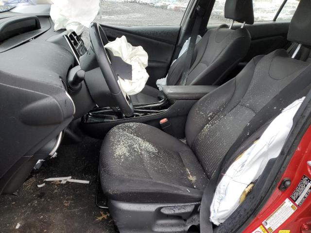 JTDKARFP8H3004032 - 2017 TOYOTA PRIUS PRIM 红色 照片 7