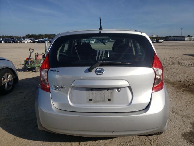 3N1CE2CPXFL423153 - 2015 NISSAN VERSA NOTE S SILVER photo 6