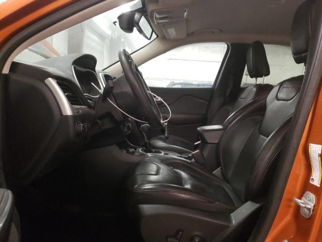 1C4PJMBS6GW176317 - 2016 JEEP CHEROKEE TRAILHAWK ნარინჯისფერი ფოტო 7