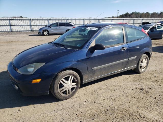 3FAFP31334R127210 - 2004 FORD FOCUS ZX3 BLUE photo 1