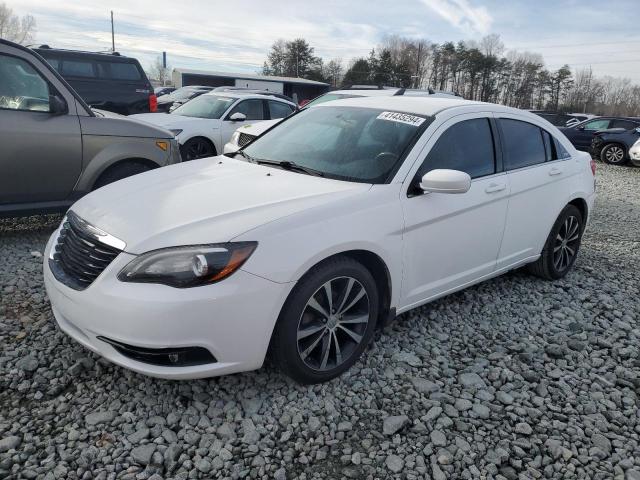 1C3CCBBG0CN288463 - 2012 CHRYSLER 200 TOURING WHITE photo 1