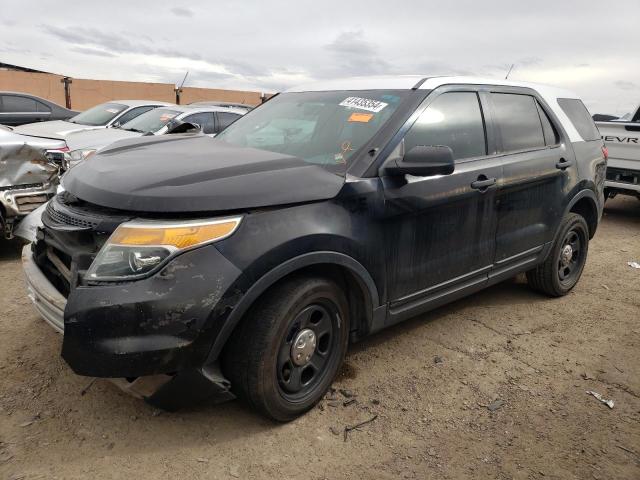 1FM5K8AR8EGA76166 - 2014 FORD EXPLORER POLICE INTERCEPTOR BLACK photo 1