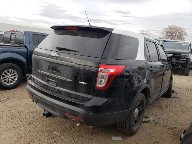 1FM5K8AR8EGA76166 - 2014 FORD EXPLORER POLICE INTERCEPTOR BLACK photo 3